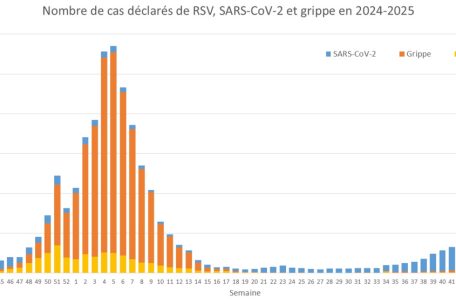 Während die Covid-Zahlen zurückgehen, gibt es einen leichten Anstieg bei Grippe und RSV