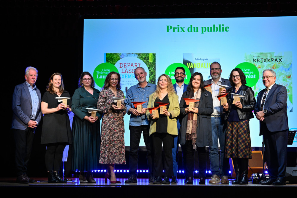 „Lëtzebuerger Buchpräis 2025“ / Das sind die diesjährigen Gewinner