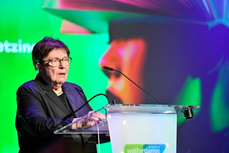 Ehrengästin in Walferdingen: die Autorin und Historikerin Germaine Goetzinger