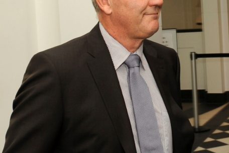 Pierre Reuland beim Prozess 2013/14