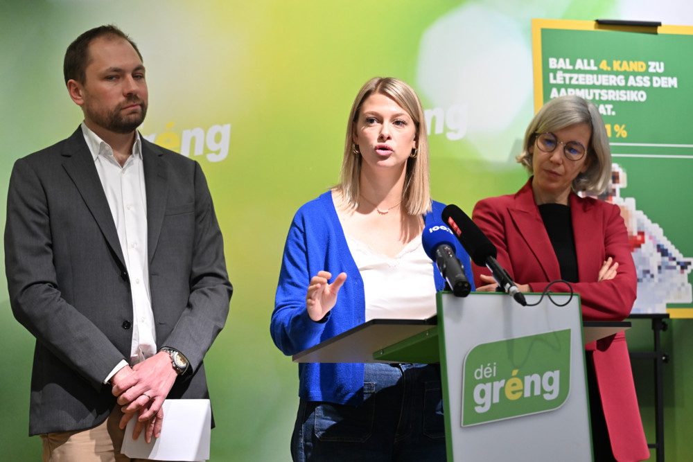 Kampf gegen Armut / „déi gréng“ stellen 20 Anforderungen an künftigen Regierungsplan