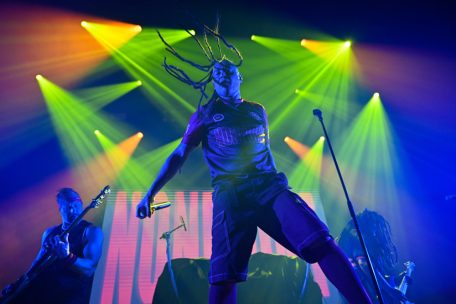 Die Band Nonpoint wusste am Sonntagabend mit wuchtigen Gitarrenriffs und einer melodiösen sowie harschen Gesangperformance zu überzeugen