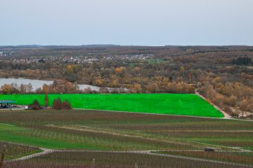 Gemeinde Schengen / Mosaiksofa verschwindet und der „Campus Baggerweier“ rückt näher