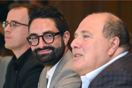 Kulturminister Eric Thill (DP), hier bei der Präsentation vom „Dag vun der Lëtzebuerger Sprooch“