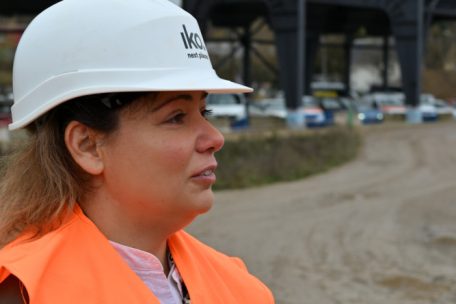 Sandra Huber besetzt seit April die Geschäftsführung von IKO Real Estate und ist Bauleiterin des Projekts „Rout Lëns“