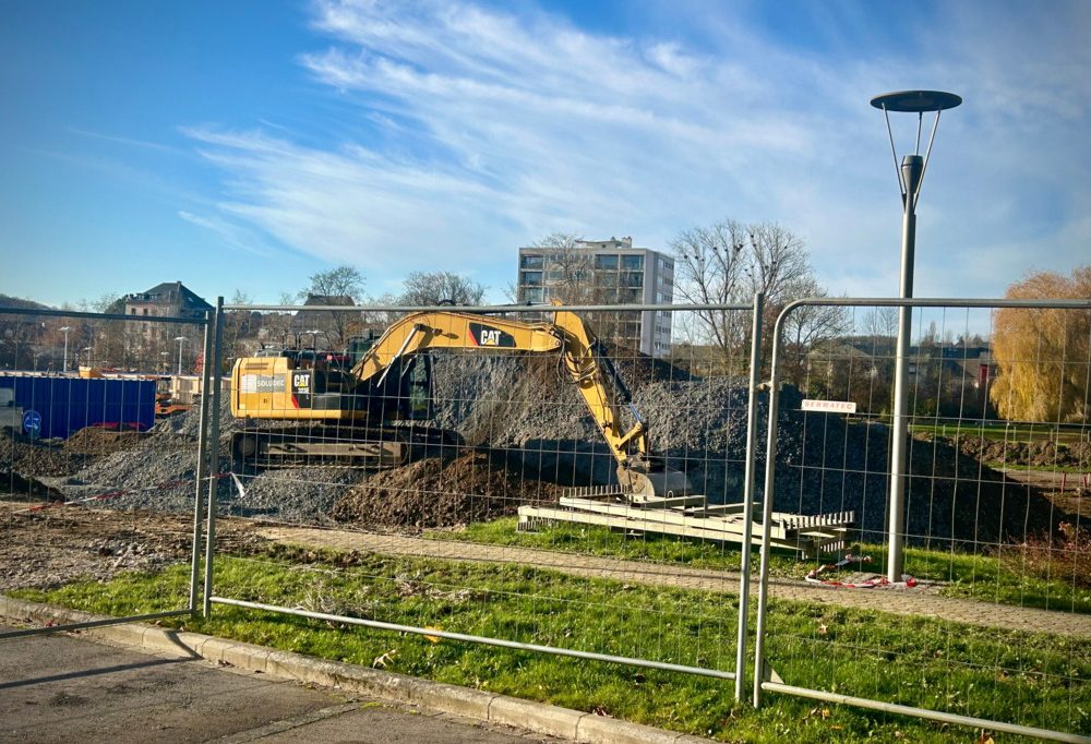 Mondorf / Arbeiten am Domaine thermal haben begonnen