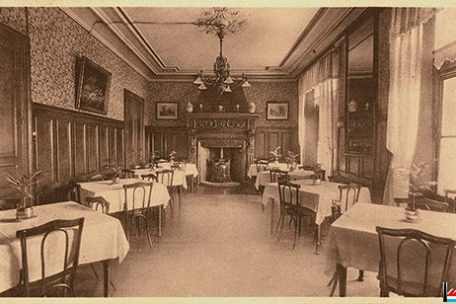Der Speisesaal des Hotel-Restaurant Schloss Buschland