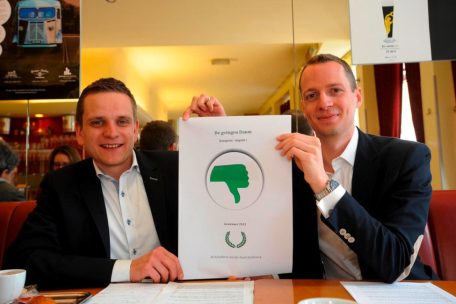 Charles Hurt (l.) und Serge Wilmes (r.) im Jahr 2013