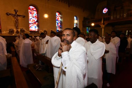 Tesfay Berhe stammt aus Eritrea. In Luxemburg praktiziert er seinen Glauben als orthodoxer Christ.