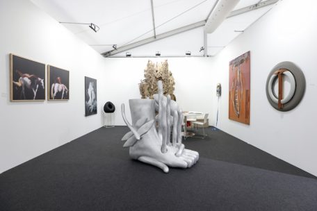 Die Escher Galerie Go ART beteiligte sich zum ersten Mal an der LAW – und zeigte unter anderem die preisgekrönte Skulptur von Martine Feipel und Jean Bechameil