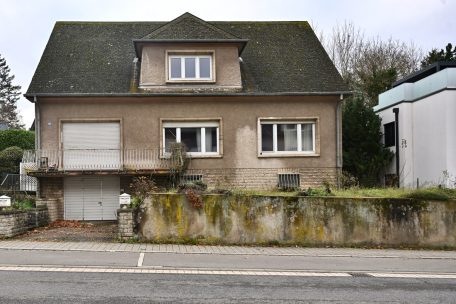 Das unbewohnte Haus in der route de Luxembourg soll komplett renoviert und vergrößert werden