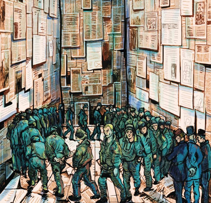 „Aalt Stadhaus“ / Differdingen feiert im Januar den Internationalen Karikatur-Salon