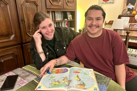 Mindestens sechs Monate wollen Xenia und Timo unterwegs sein, vielleicht sogar ein ganzes Jahr