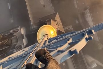 Zwiesprache mit dem Herrn / Auf eigene Gefahr: Luxemburger „Roofer“ klettert auf höchsten Turm der Kathedrale und filmt