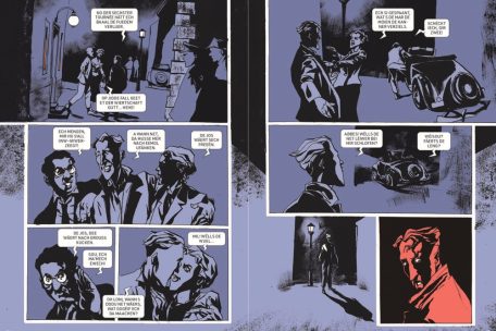 Abbes und Loni wiegen sich in Sicherheit, während Mil ängstlich und besorgt wirkt