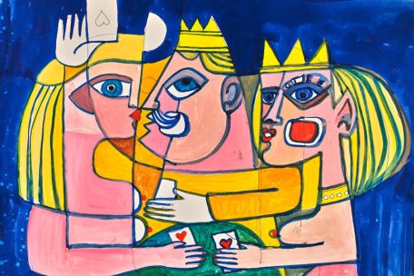 Wurde erst nach dem Tod des Künstlers Will Lofy erworben: Gemälde seiner Serie „Scène érotique“