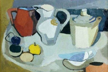 In der Villa Vauban zu sehen: „Stillleben“ mit Kaffee- und Teeservice von Coryse Kieffer
