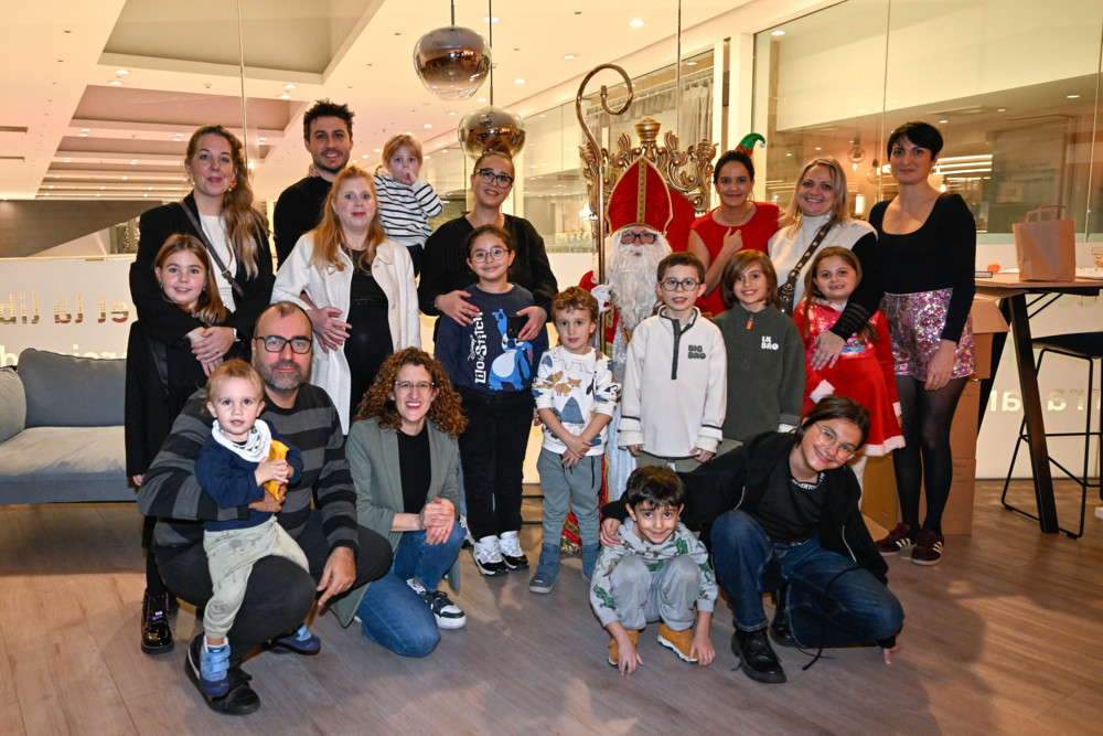 Bildergalerie / Der „Kleeschen“ war zu Besuch in der Tageblatt-Redaktion