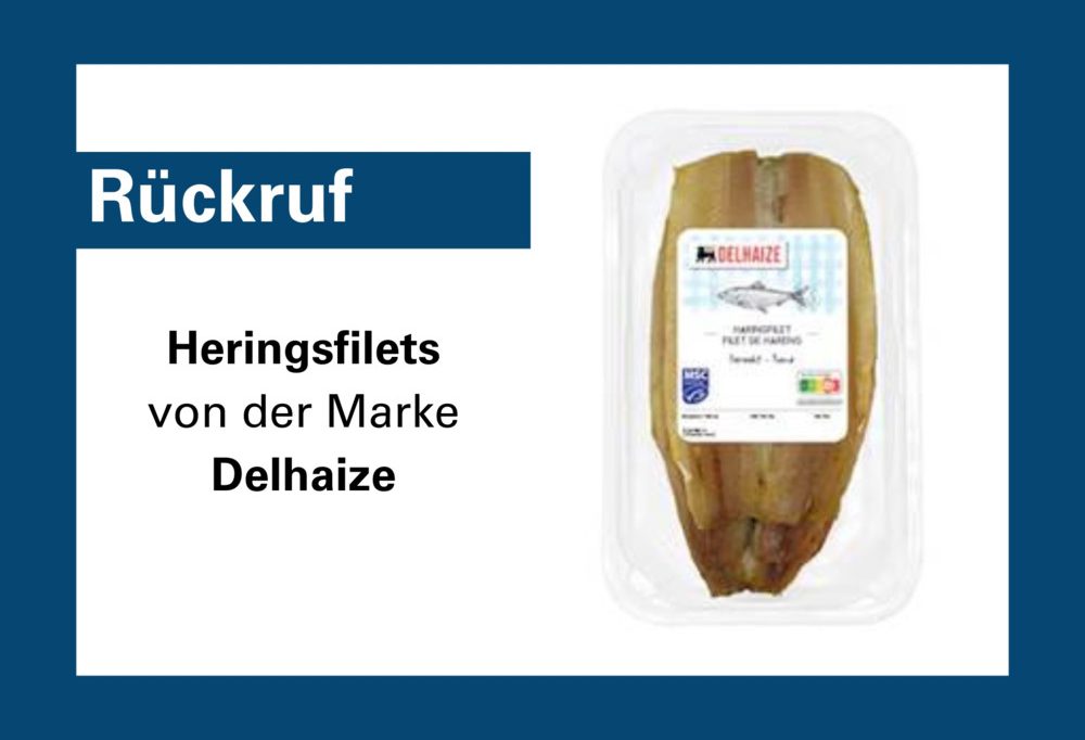 Listerien-Gefahr / Delhaize ruft Heringsfilets der Eigenmarke zurück