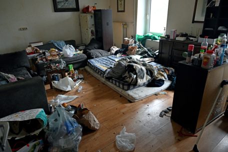 Der Gemeinschaftsraum über dem „Café Lakert“