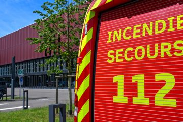 Feuer in Howald / Zwei Häuser brennen in der avenue Berchem