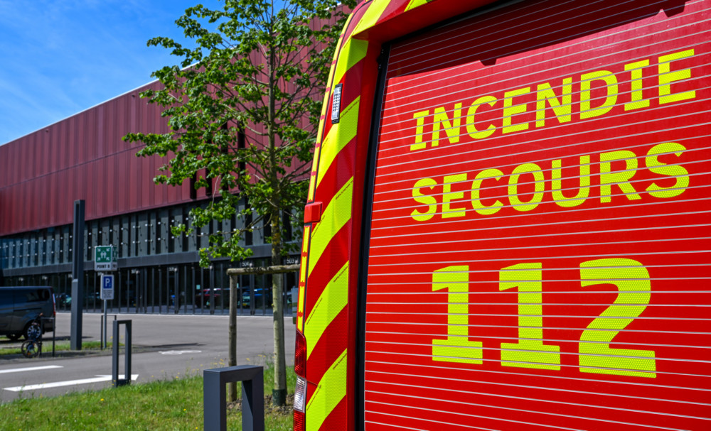 Feuer in Howald / Zwei Häuser brennen in der avenue Berchem