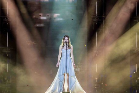 Krick lors du Luxembourg Song Contest en 2024