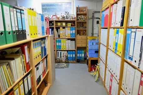 &Uuml;ber die Jahre entwickelte Henri Bressler sein eigenes Archivierungssystem