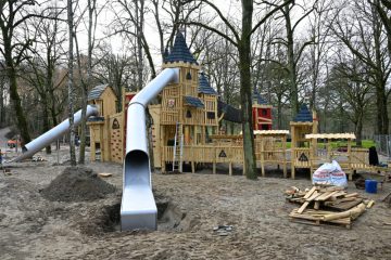 Endspurt in Esch / Die neue Spielburg auf dem Galgenberg kann bald erobert werden