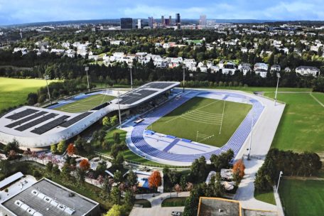 Luxemburg-Stadt / Gemeinderat verabschiedet zweite Bauphase des Leichtathletikstadions in Hamm
