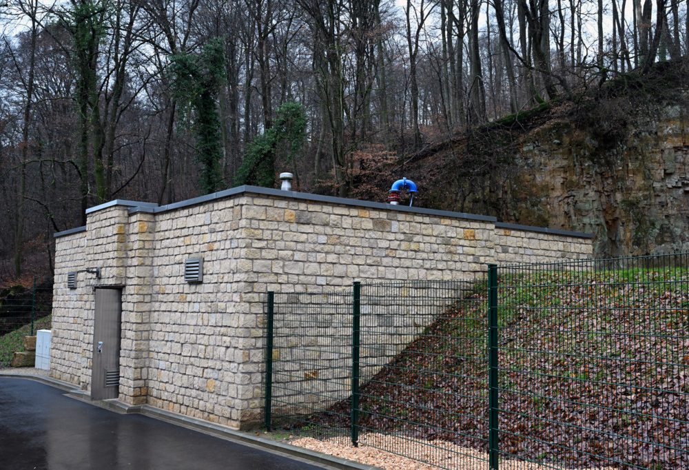 Contern/Moutfort / Neuer Trinkwasser-Speicher mit Energierückgewinnung eingeweiht