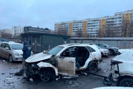 Autobombe / Russischer General bei Explosion in Moskau getötet