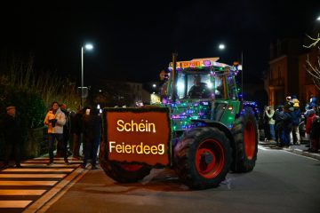 Fotogalerie / „Lëtzebuerger Landjugend a Jongbaueren“ rollen mit geschmückten Traktoren durch Luxemburg
