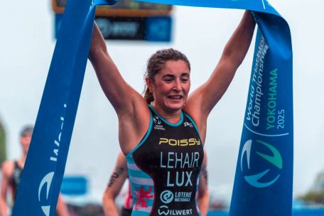 Jeanne Lehair feierte in Yokohama ihren ersten Sieg in der WM-Serie