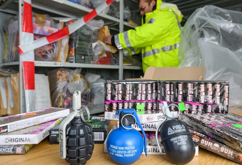 Illegaler Handel / Polizei räumt 200 Kilo Sprengstoff aus stillgelegter Tankstelle in Rosport