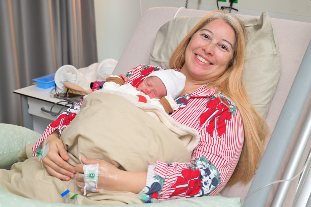 Erstes Baby des neuen Jahres / 2026 ist da und der kleine Santiago auch