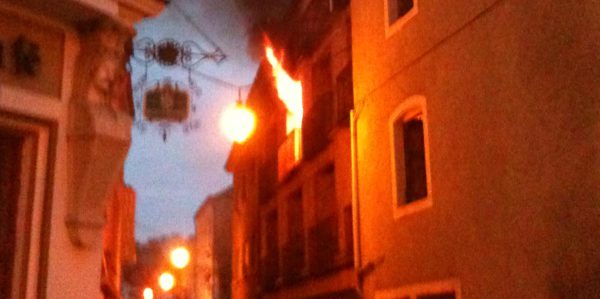 Brand  in der „Petite Marquise“