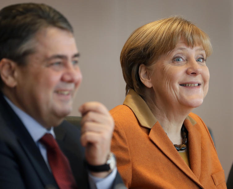 Gabriel tritt nicht gegen Merkel an