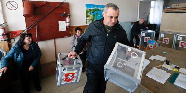 Krim-Referendum hat begonnen