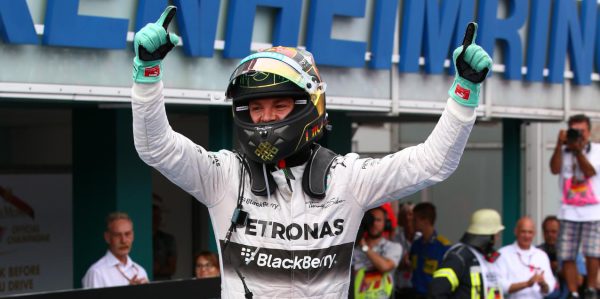 Nico Rosberg siegt in Hockenheim