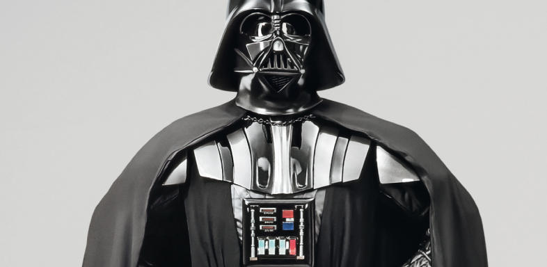„Trag Helm“, sagt Darth Vader