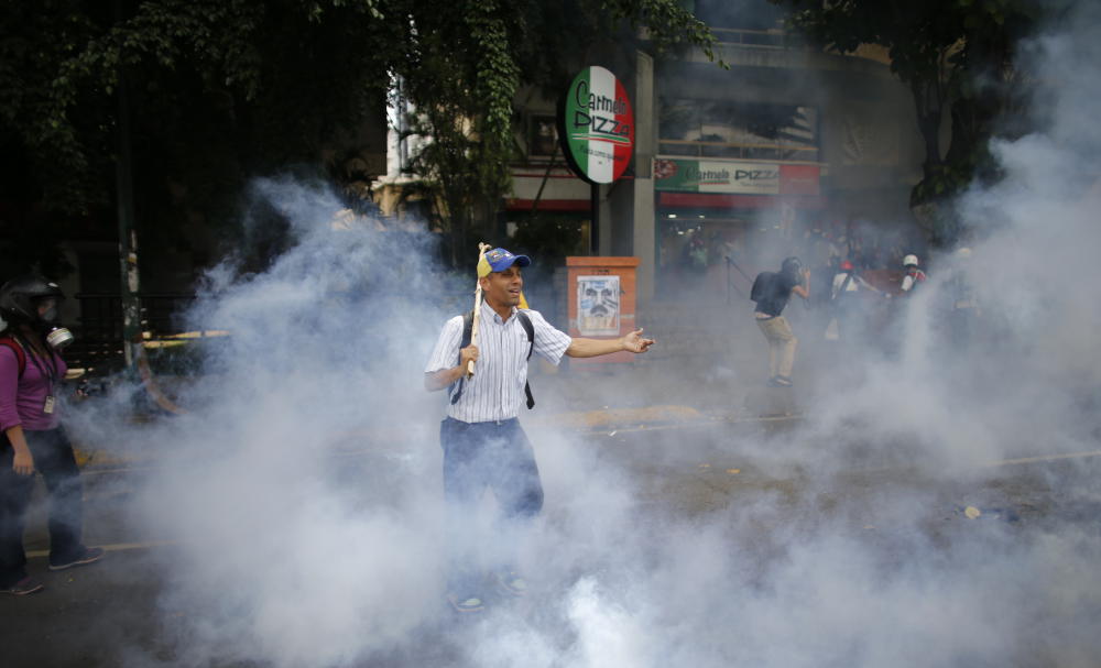 Venezuela geht Tränengas aus