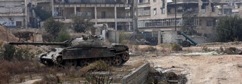 Rebellen-Enklave in Aleppo vor Zusammenbruch
