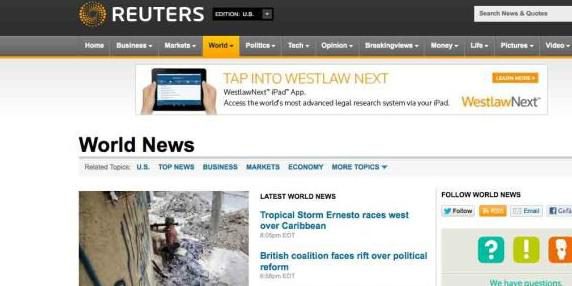 Hacker knacken Reuters Website