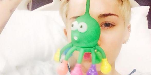 Miley Cyrus im Krankenhaus