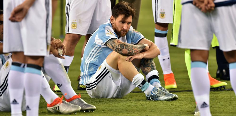 Trauma und Tränen: Messi hört auf