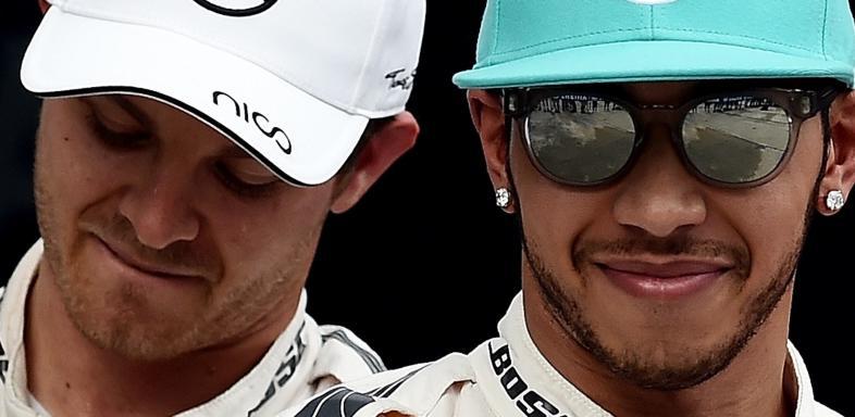 Hamilton distanziert Rosberg