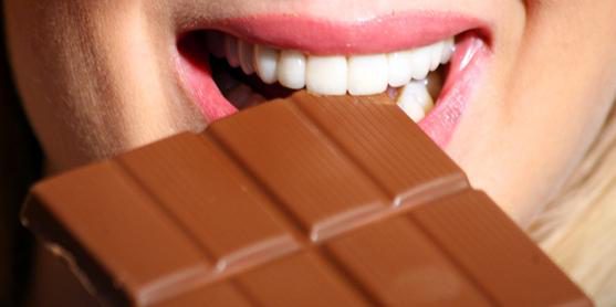 Schokoladen- Esser sind dünner