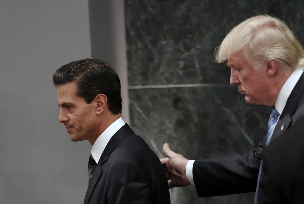 Trump und Mexikos Präsident telefonieren