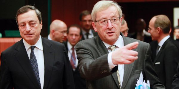 Scharfe Kritik an Juncker und Draghi